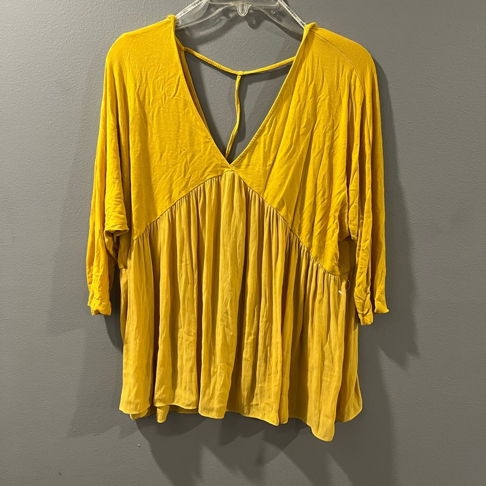 Forever 21 yellow top